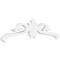 Ekena Millwork Pitch Florence Architectural Grade PVC Gable Pediment, 36"W x 10 1/2"H x 1"P (7/12) GPP036X011X100FLO - alternate 1